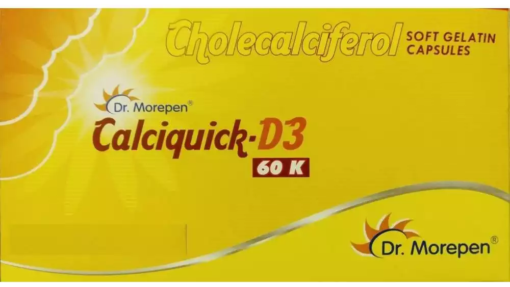 Calciquick D3 Capsules (4caps, Pack of 10)