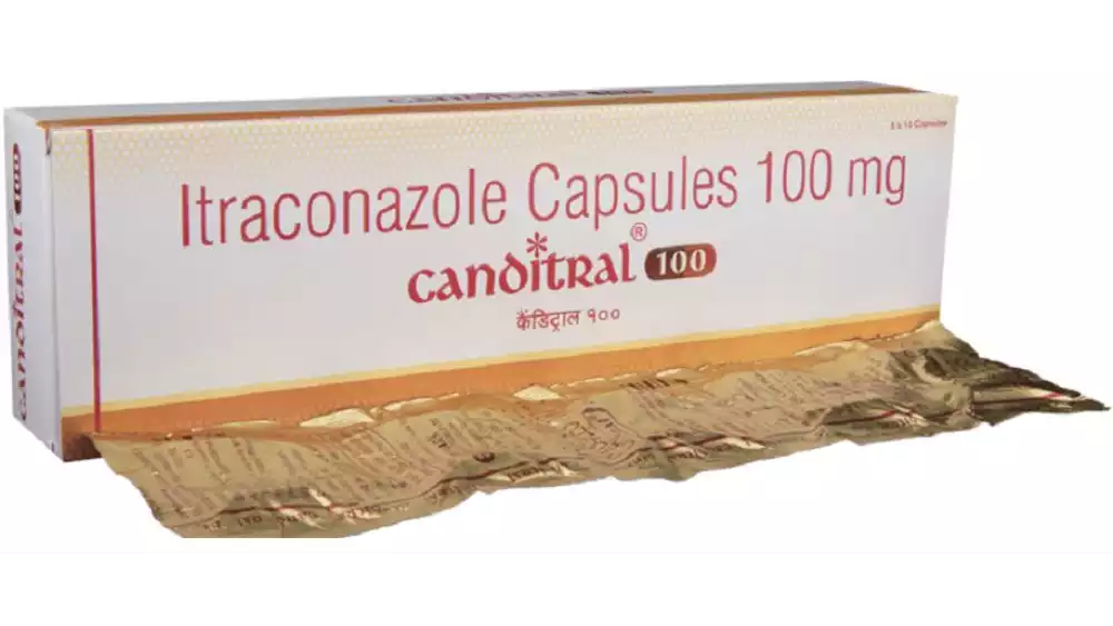Canditral Capsule (100mg) (10caps)
