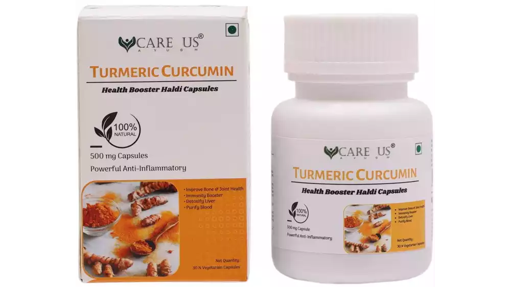 Care Us Turmeric Curcumin Capsules (30caps)