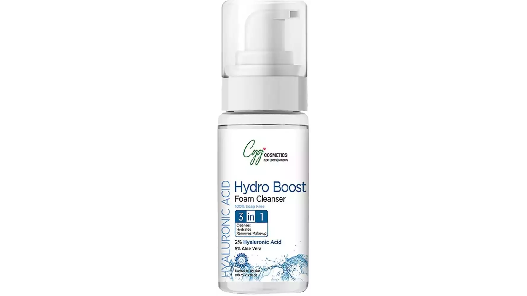 Cgg Cosmetics Hydro Boost Foam Cleanser (100ml)
