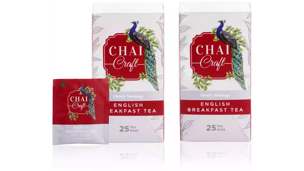 Chai Craft English Breakfast Tea (25Sachet, Pack of 2)