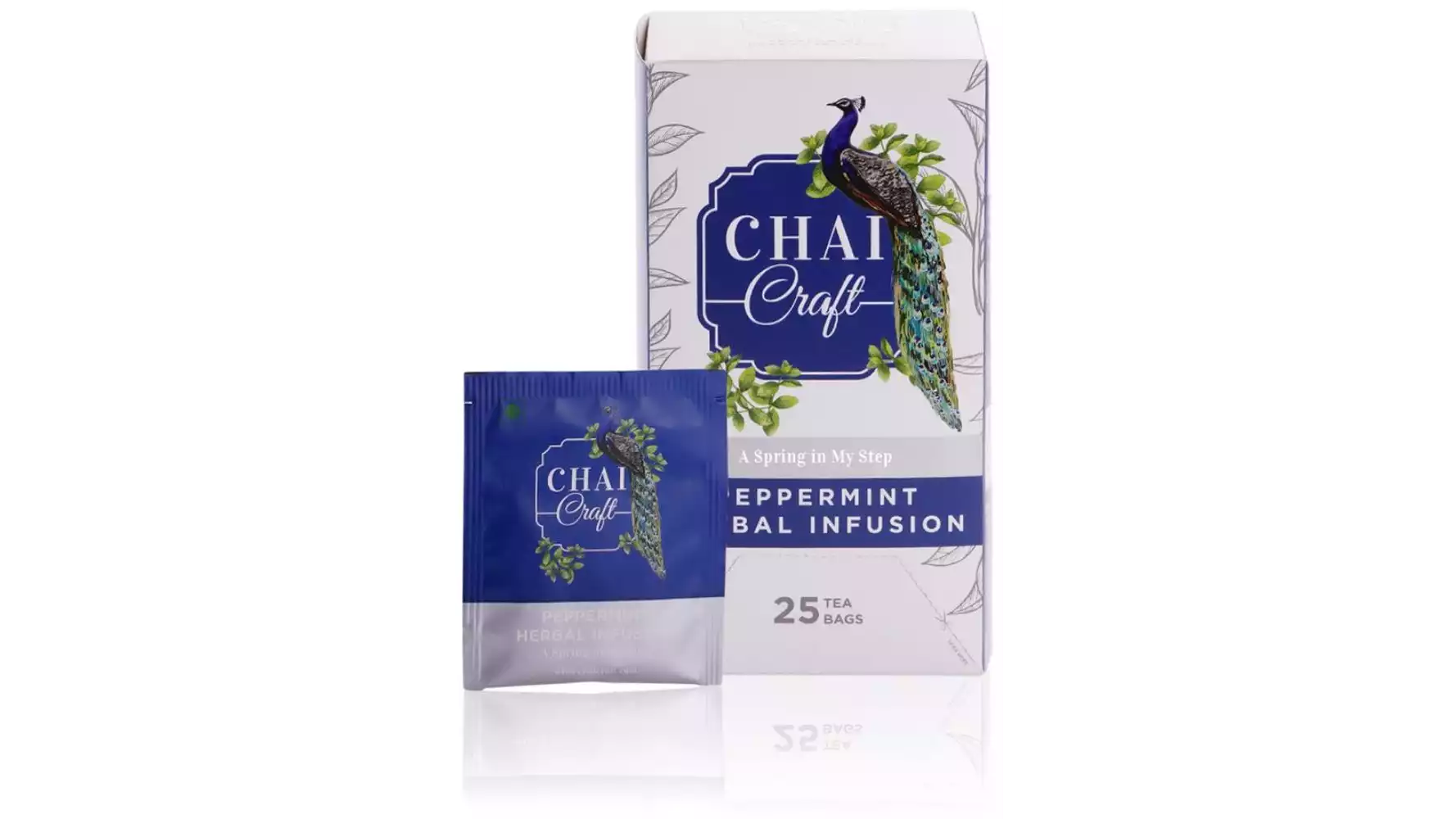 Chai Craft Peppermint Herbal Infusion Tea (25Sachet)