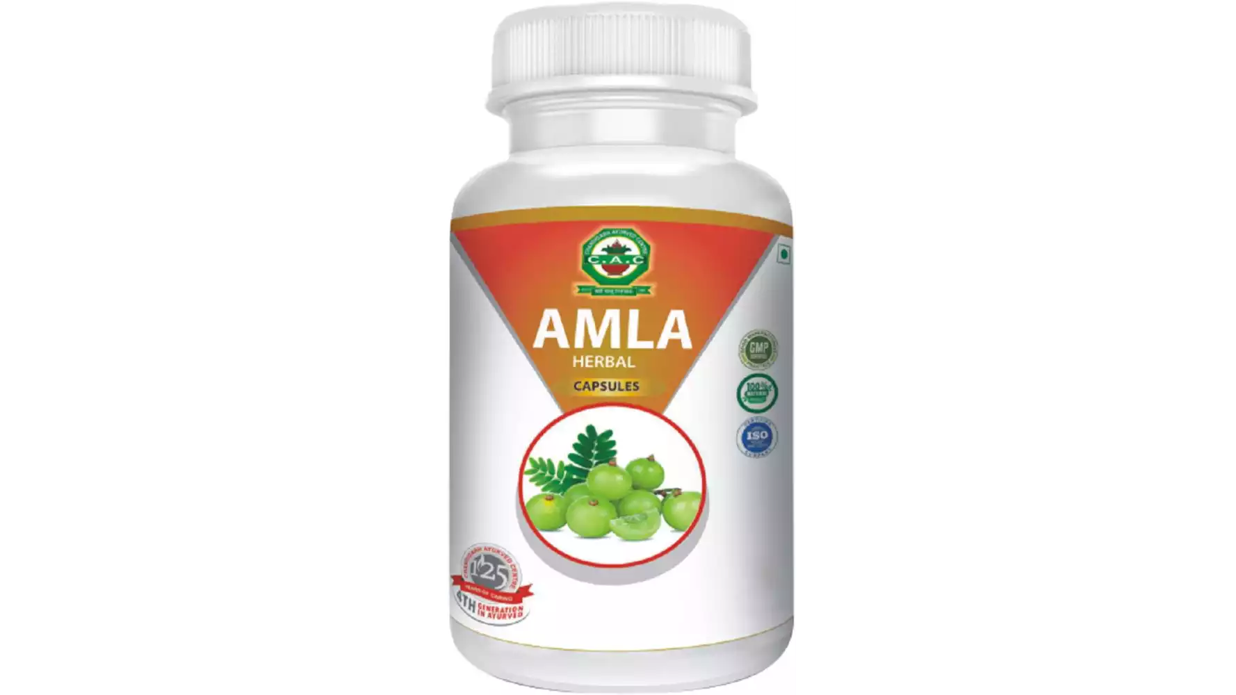 Chandigarh Ayurved Centre Amla Herbal Capsules (30caps)
