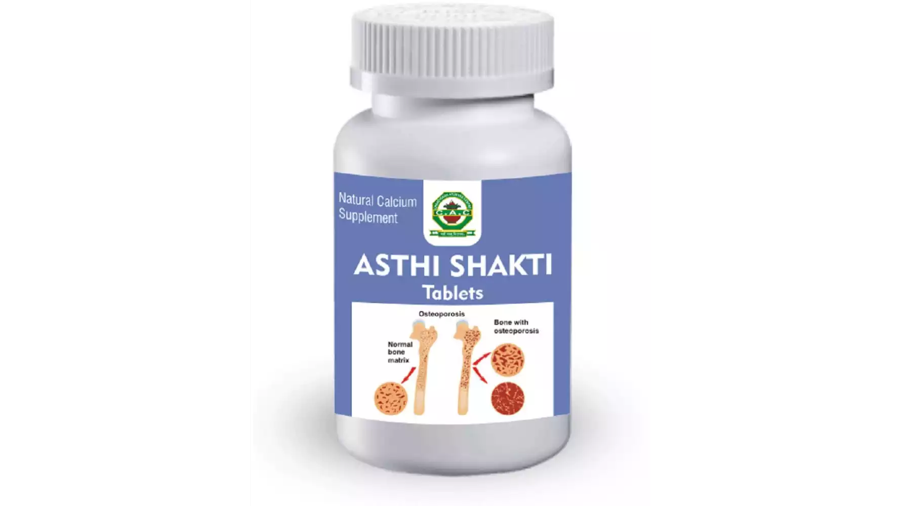 Chandigarh Ayurved Centre Asthi Shakti Tablets (14tab)
