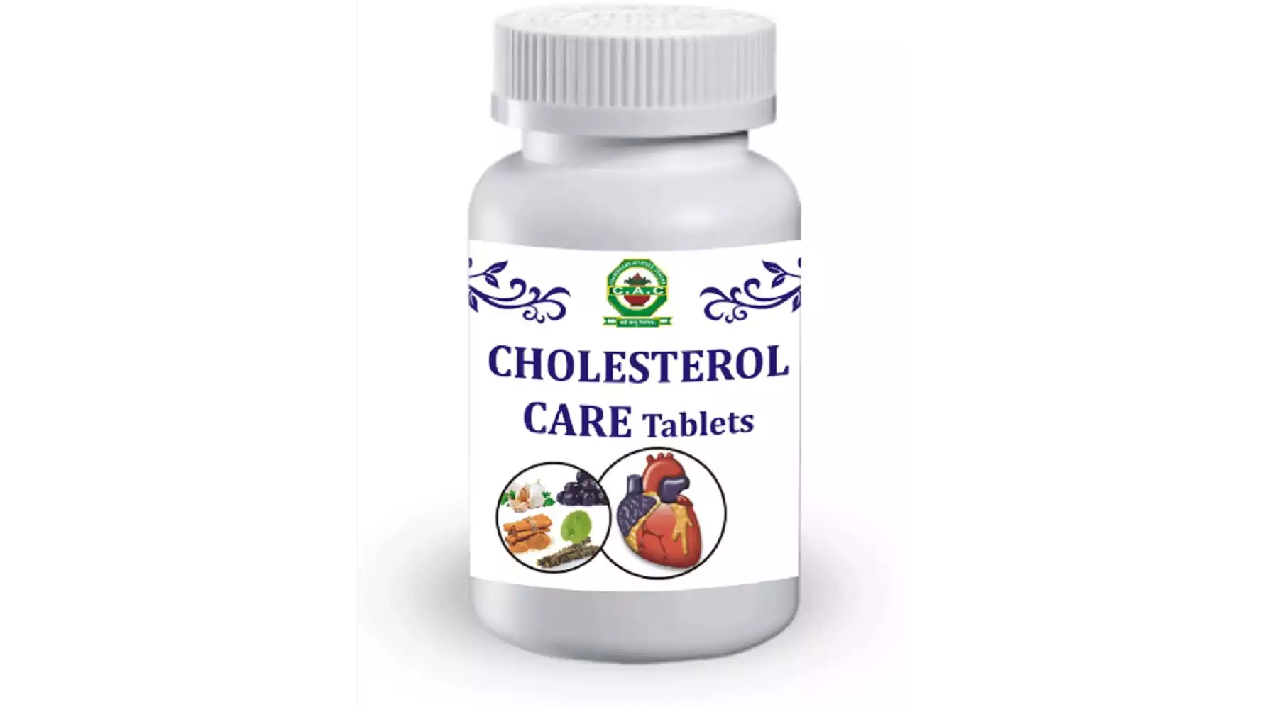 Chandigarh Ayurved Centre Cholesterol Care Tablets (30tab)