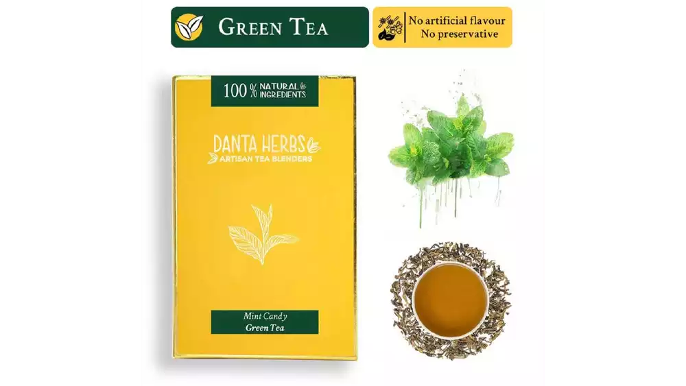 Danta Herbs Mint Candy Green Tea (100g)