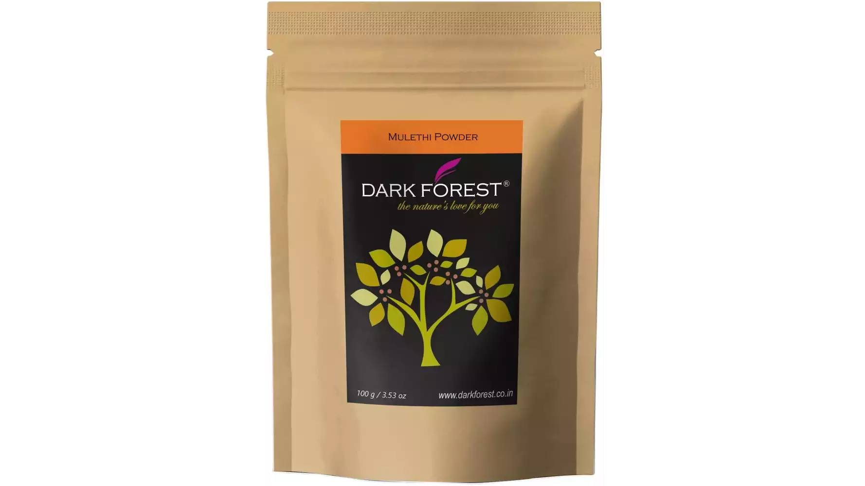 Dark Forest Mulethi (Licorice) Powder (100g)