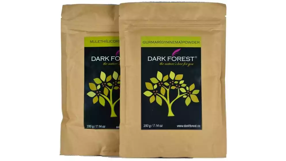 Dark Forest Natural Sweetner(Mulethi & Gurmar) Powder (400g)