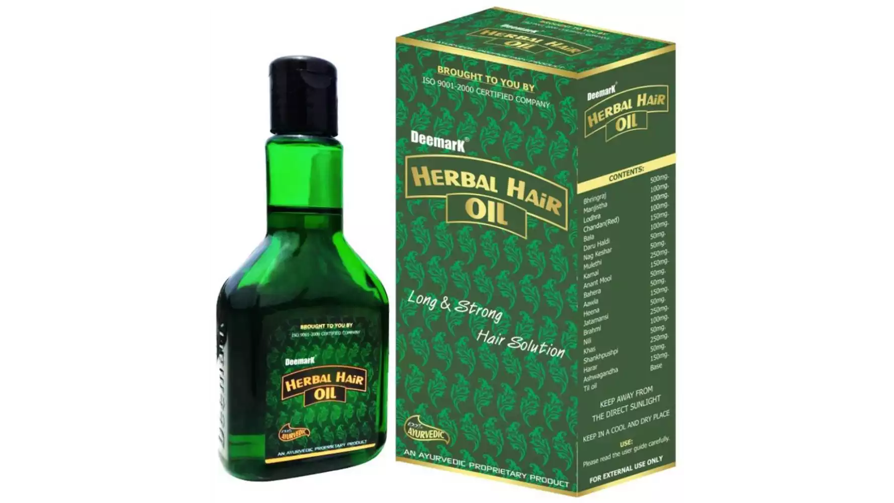 Deemark Hair Oil (120ml)