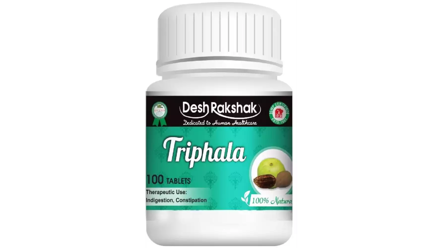 Deshrakshak Triphala Tablets (100tab)