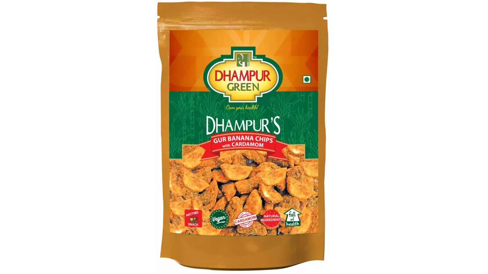 Dhampur Green Gur Banana Chips (100g)