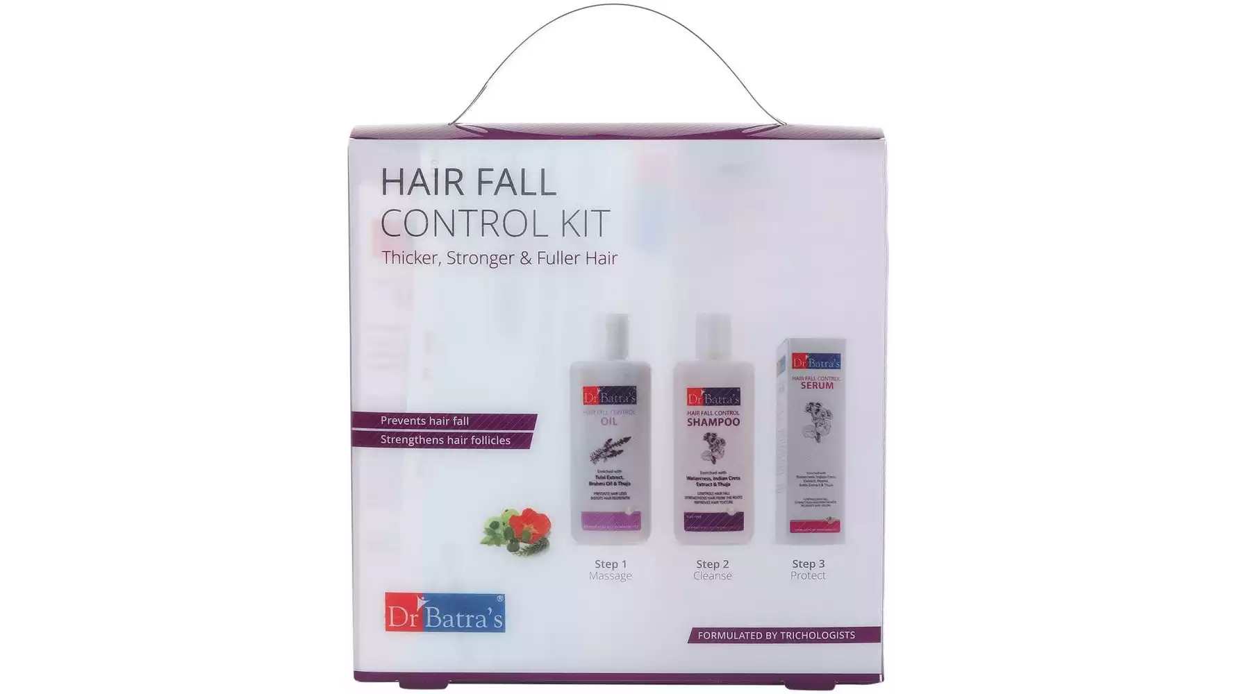 Dr Batras Hair Fall Control Kit (1Pack)