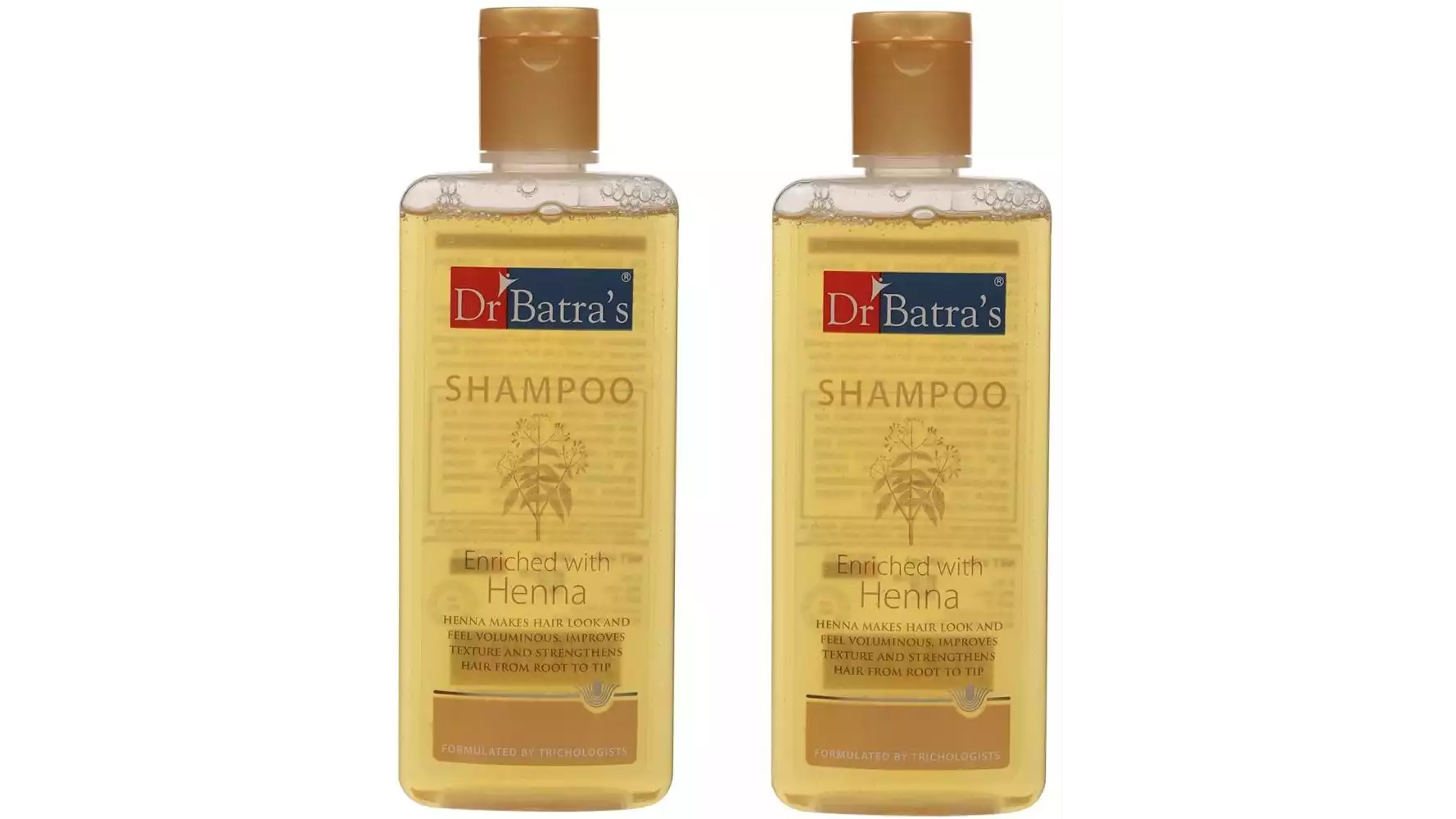 Dr Batras Henna Shampoo (200ml, Pack of 2)