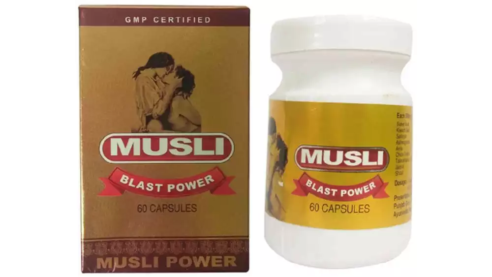 Dr Chopra Musli Blast Power Capsules (60caps)