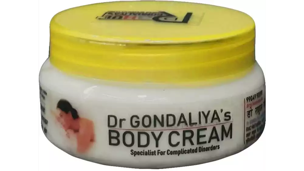 Dr Gondaliyas Homoeopathic Body Cream (200g)