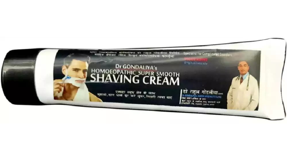 Dr Gondaliyas Homoeopathic Shaving Cream (100g)