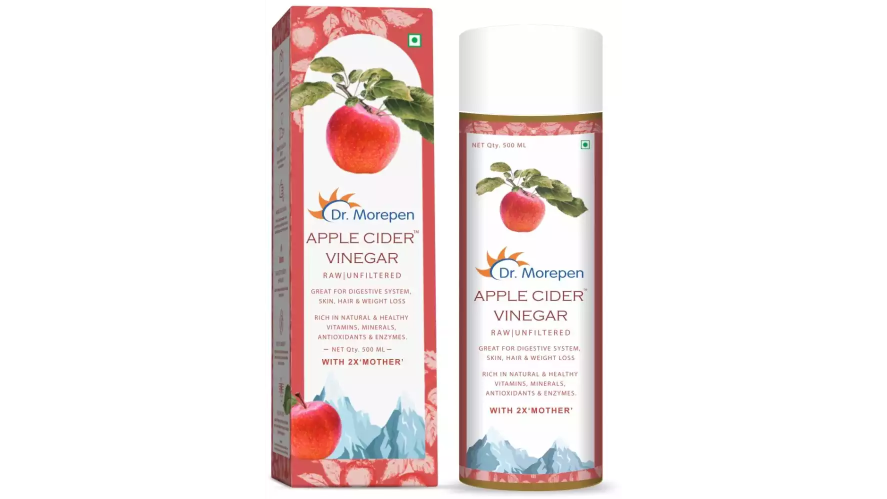 Dr Morepen Apple Cider Vinegar (500ml)