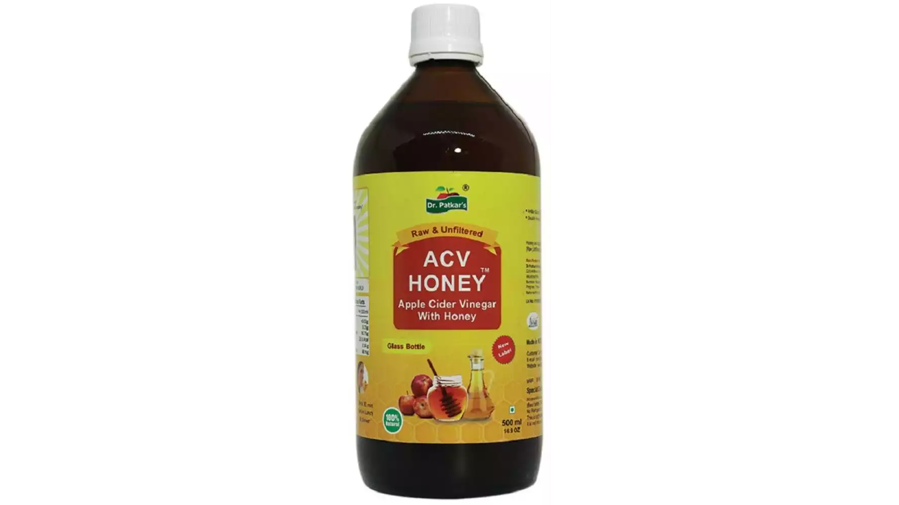 Dr. Patkars Apple Cider Vinegar With Honey (500ml)