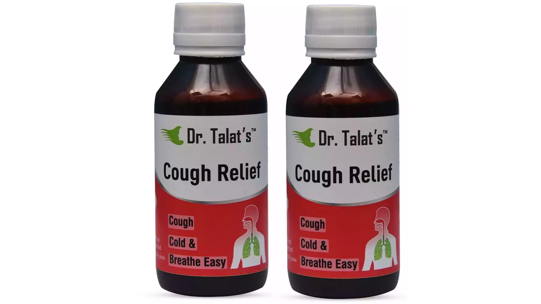 Dr Talats Cough Relief Syrup (125ml, Pack of 2)