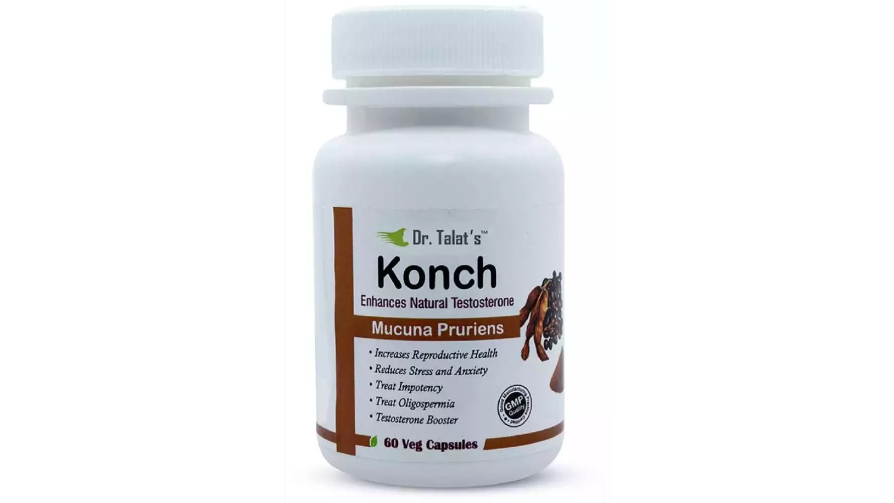 Dr Talats Konch Natural Testosterone Enhancer (60caps)