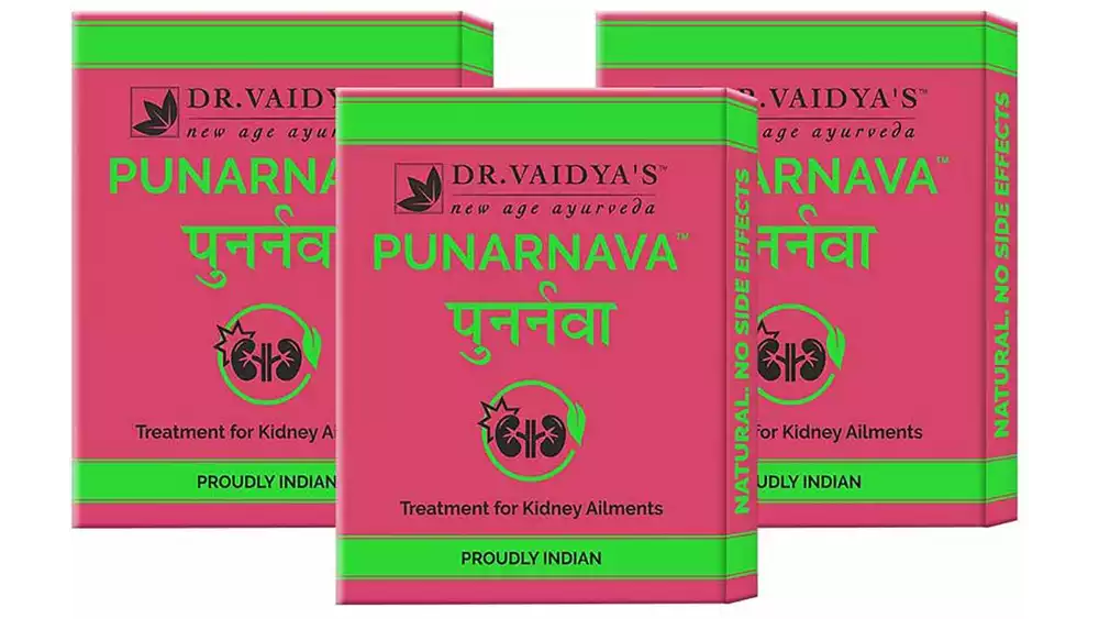 Dr Vaidyas Punarnava Pills (24tab, Pack of 3)