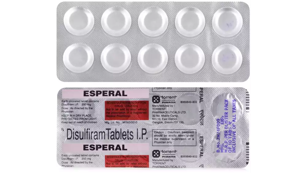 Esperal Tablet (250mg) (10tab)