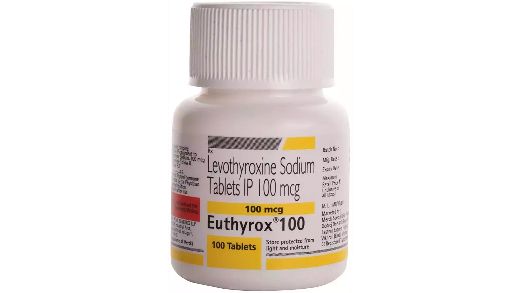 Euthyrox Tablet (100mcg) (100tab)