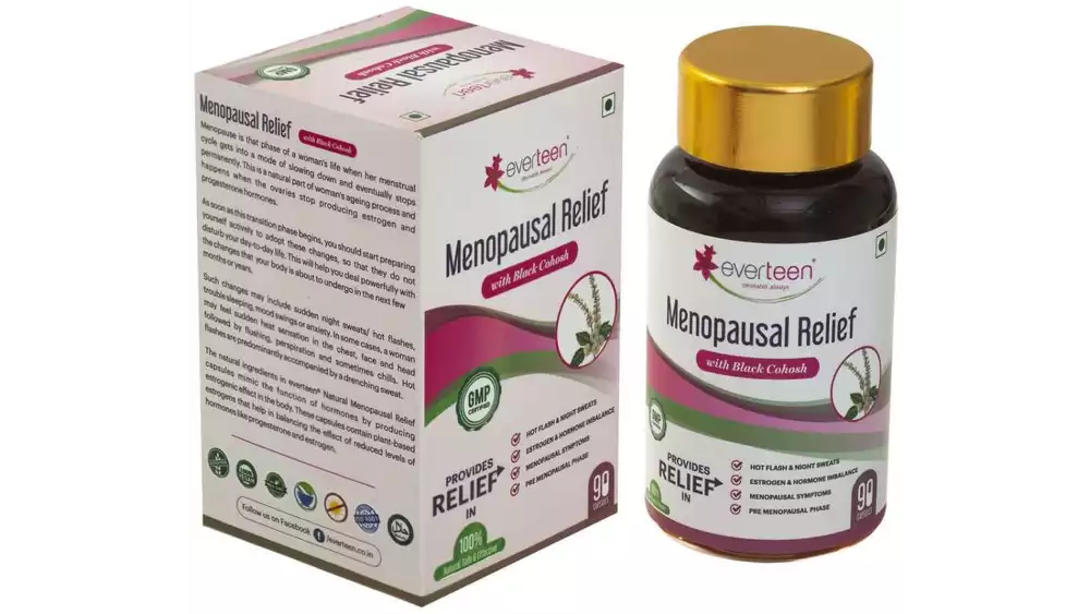 Everteen Menopausal Relief Capsules (90caps)