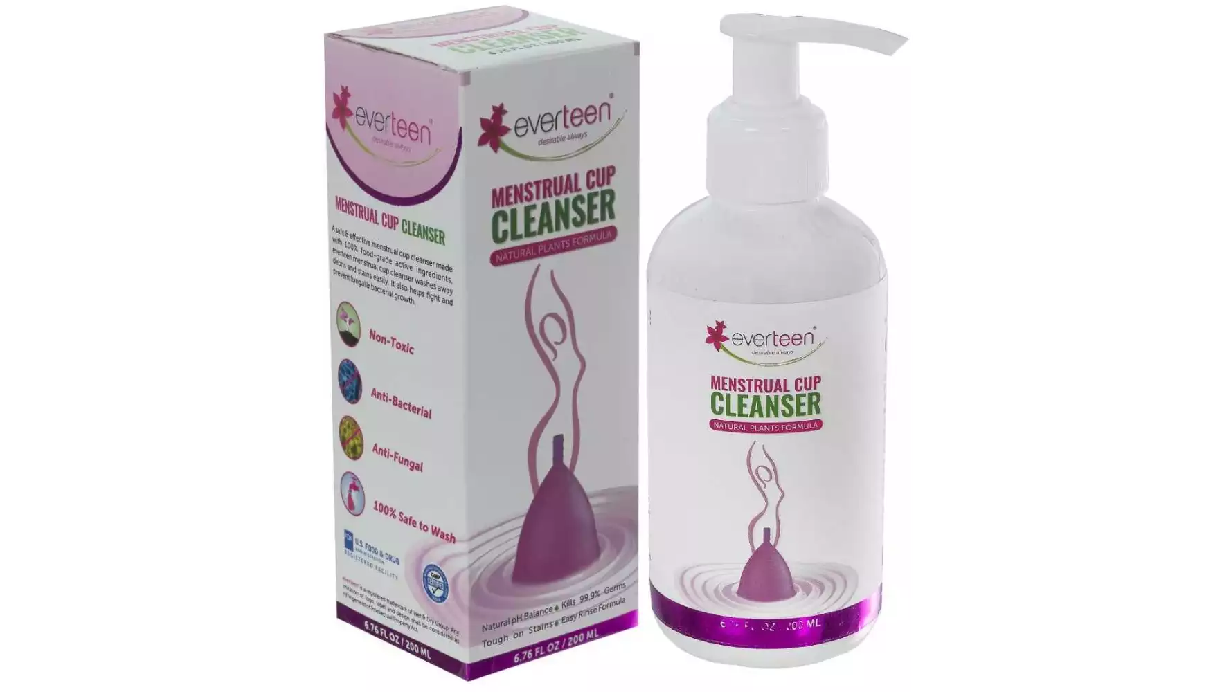 Everteen Menstrual Cup Cleanser (200ml)