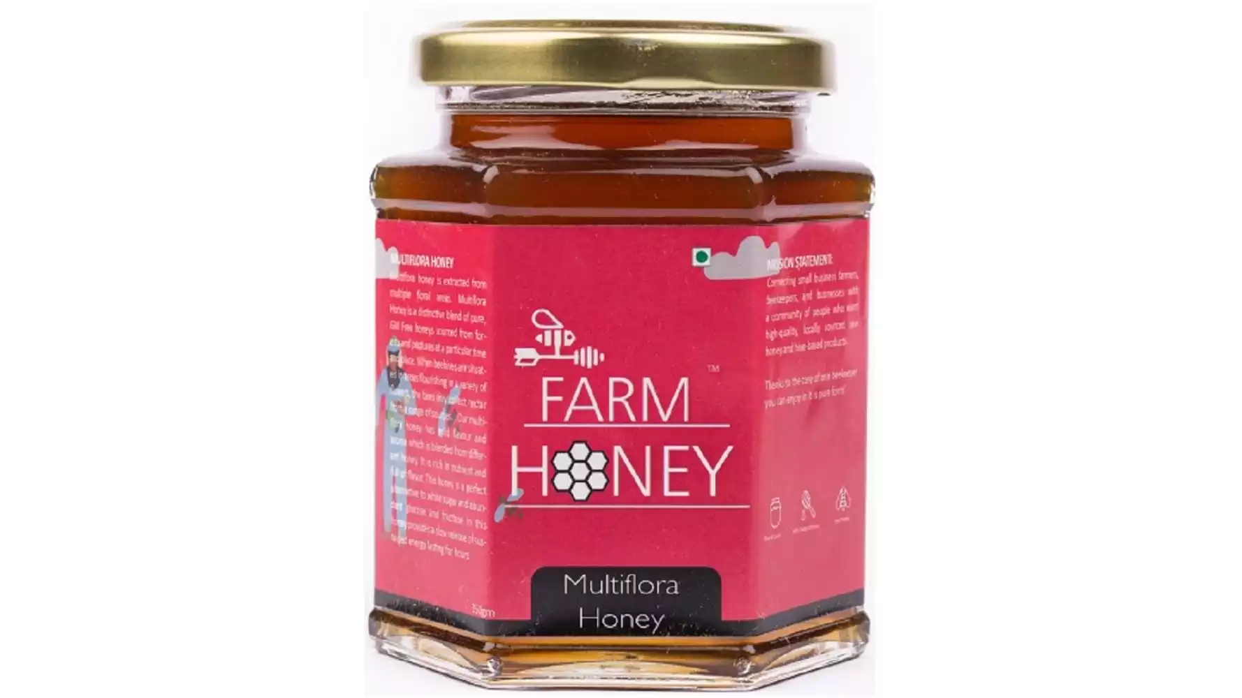 Farm Honey Multiflora Honey (350g)