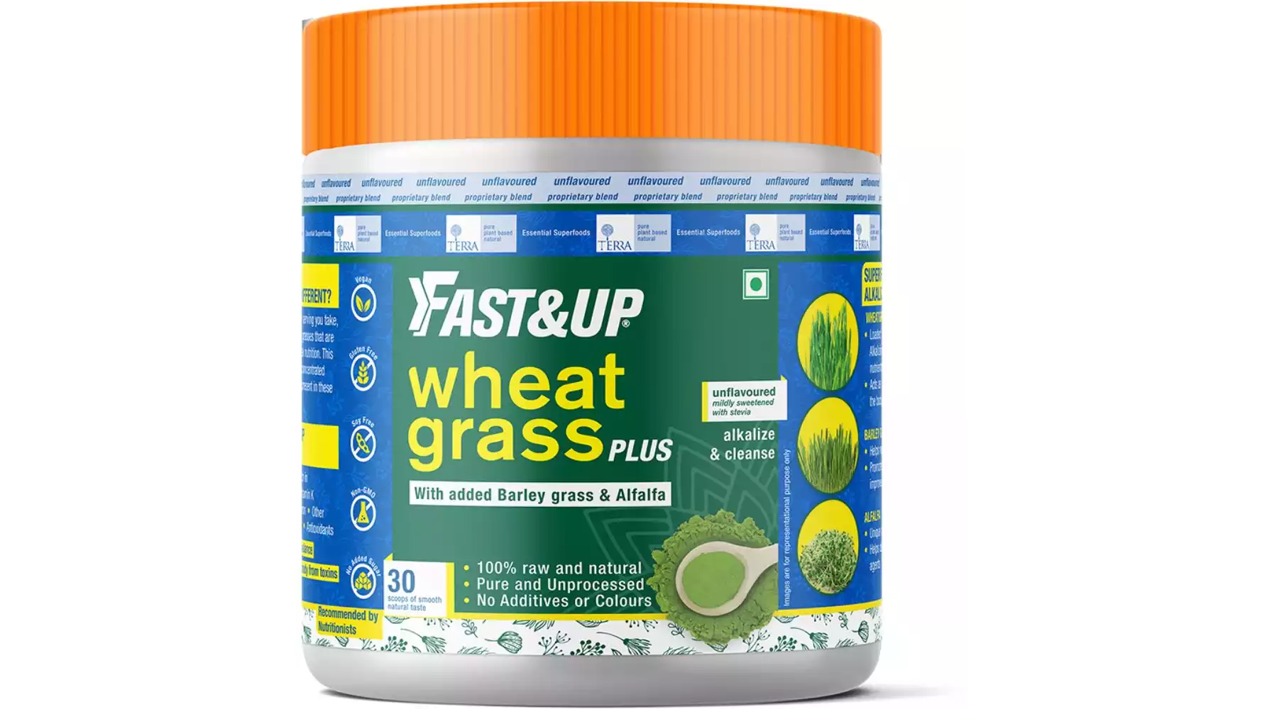 Fast&Up Wheat Grass Plus Blend (150g)