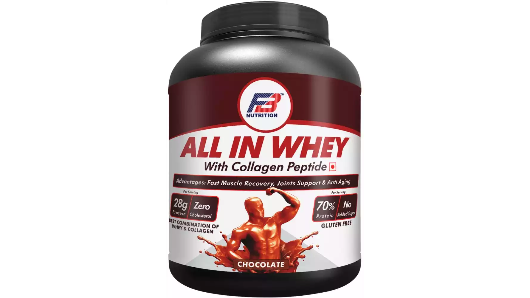 FB Nutrition All In Whey  Chocolate (2kg)