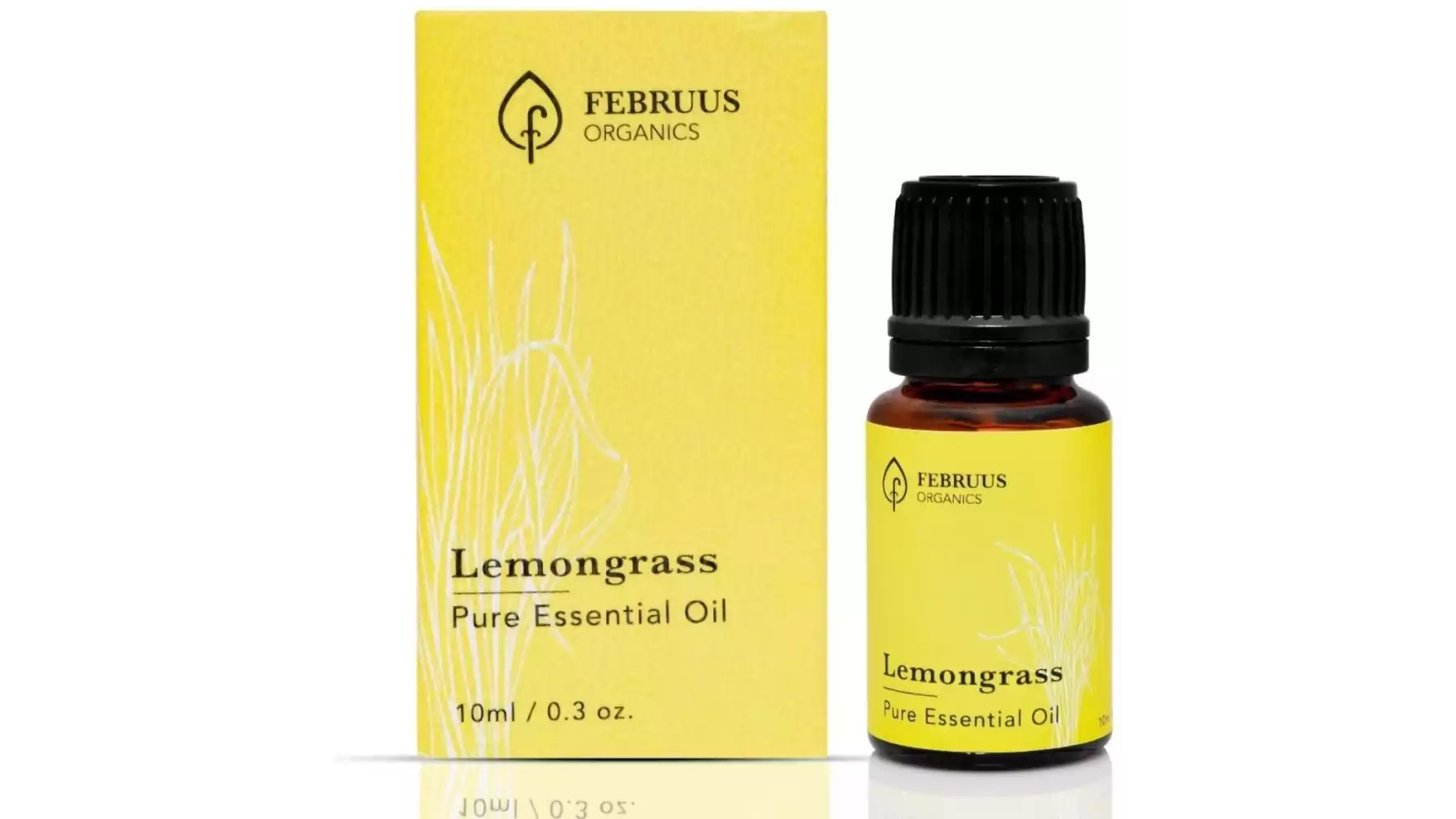 Februus Organics Lemongrass Essential Oil (10ml)