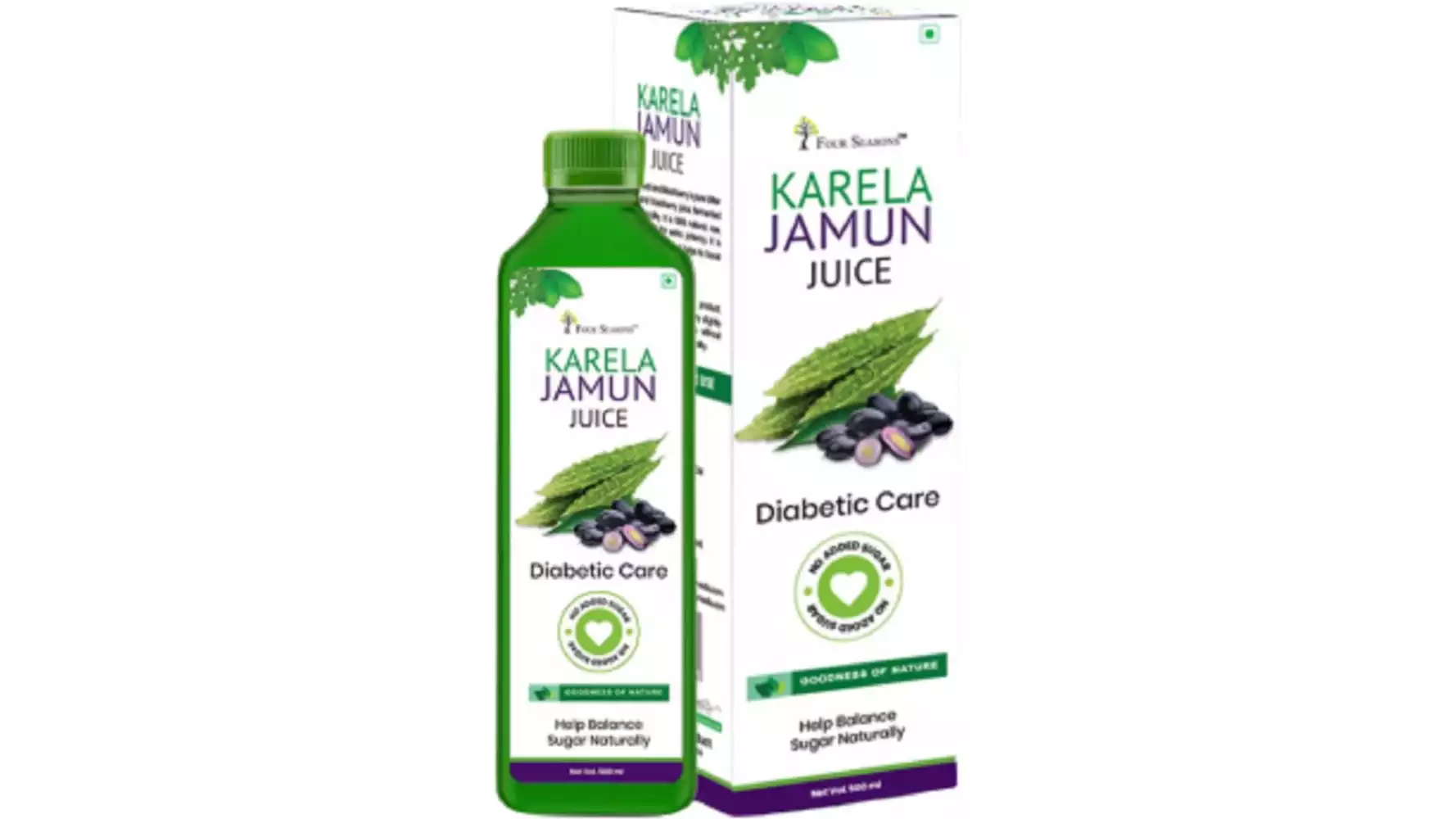 Four Seasons Karela Jamun Juice (500ml)