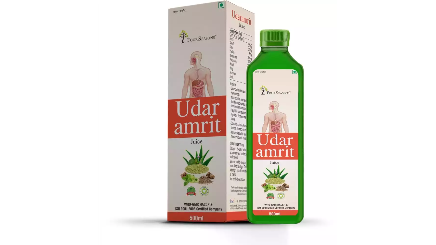 Four Seasons Udar Amrit Juice (500ml)
