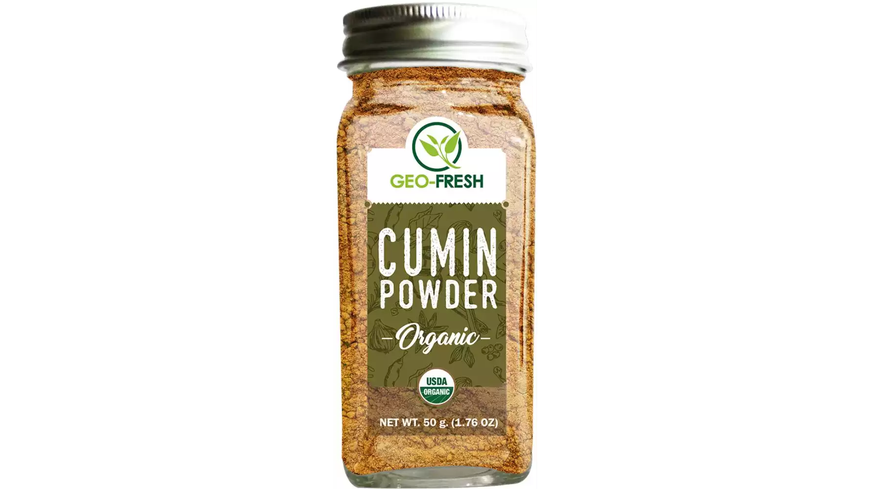 Geo-Fresh Organic Cumin Powder (50g)