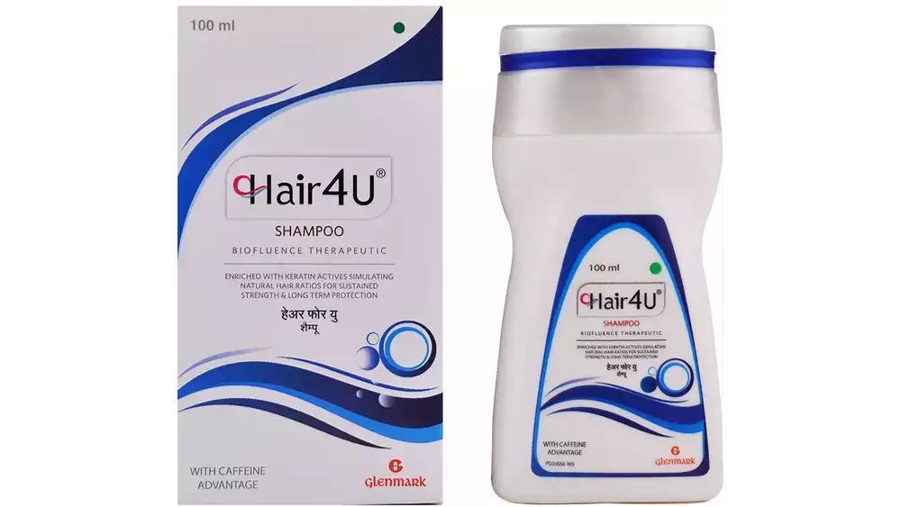 Glenmark Pharma Hair 4U Shampoo (100ml)
