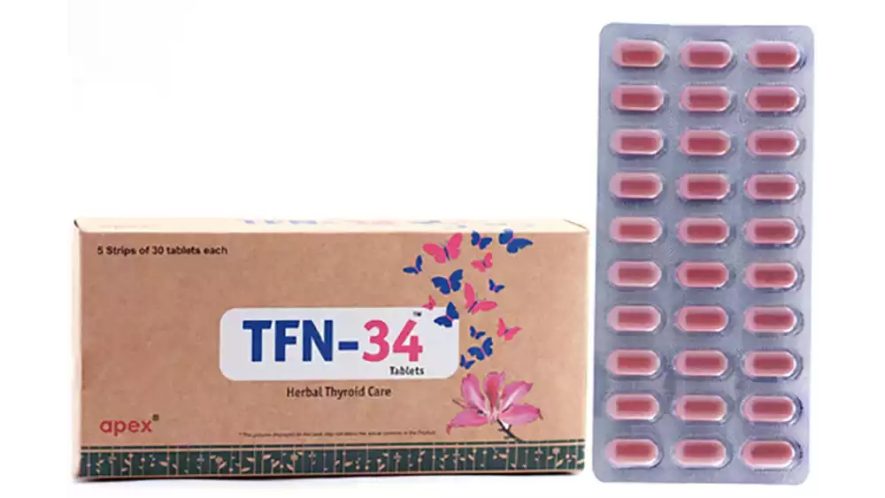 Green Milk TFN 34 Tablet (30tab, Pack of 5)