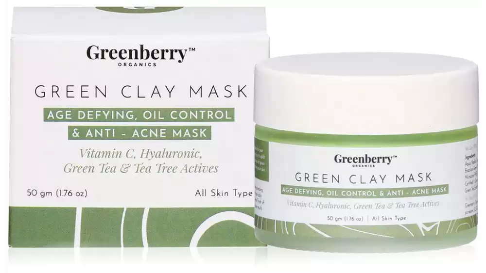 Greenberry Organics Green Clay Mask (50g)