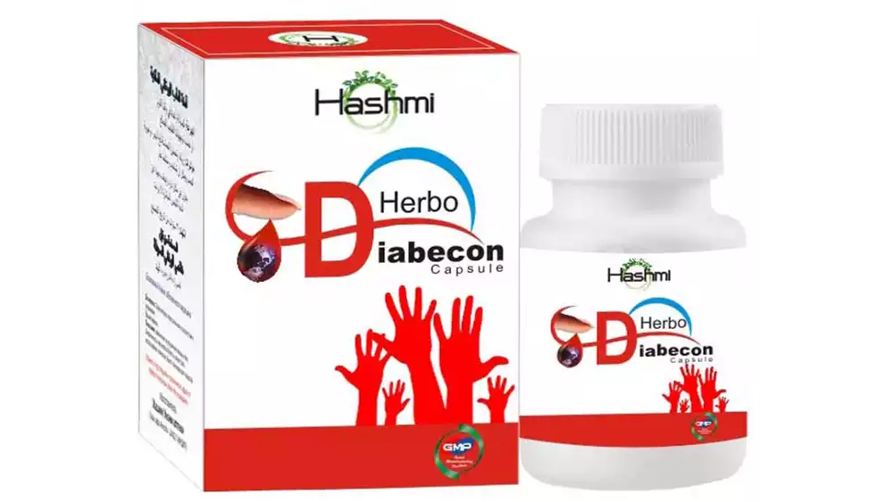 Hashmi Herbo Diabecon Capsule (20caps)
