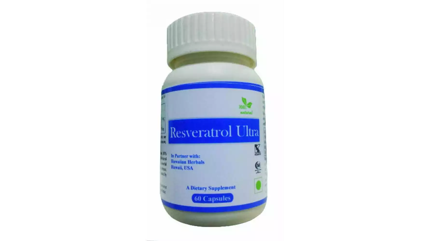 Hawaiian Herbal Resveratrol Ultra Capsules (60caps)