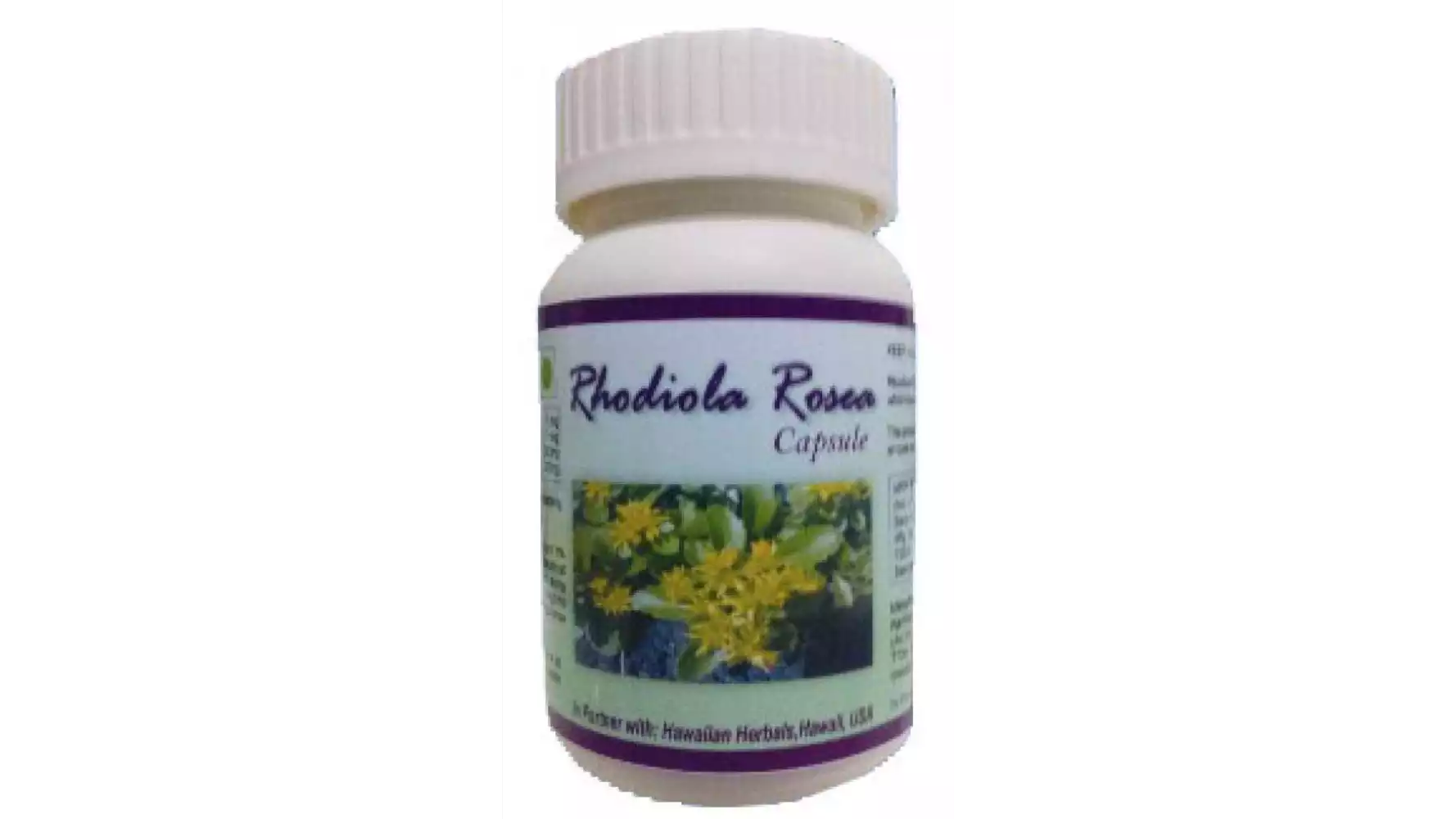 Hawaiian Herbal Rhodiola Rosea Capsules (60caps)