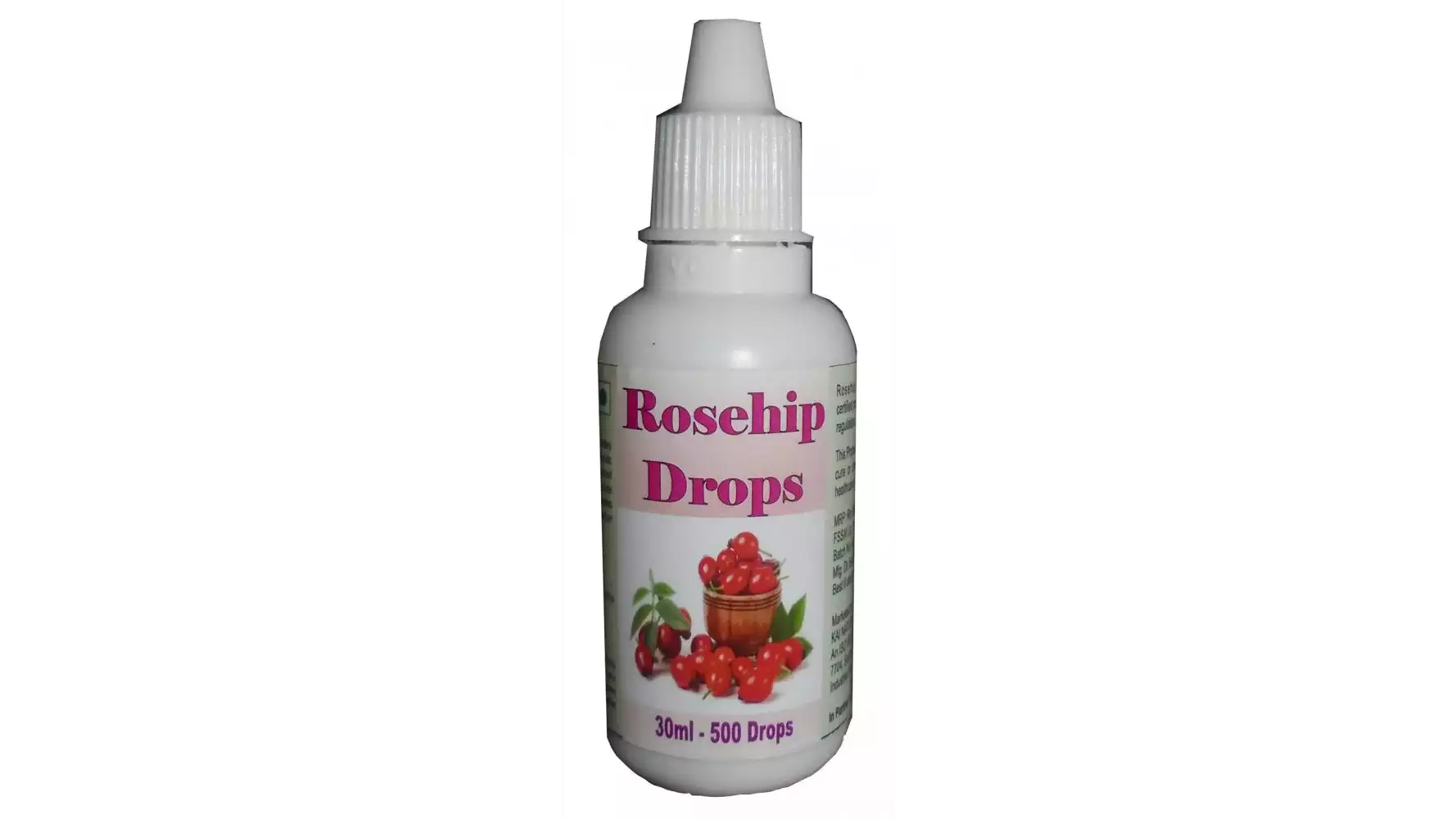 Hawaiian Herbal Rosehip Drops (30ml)