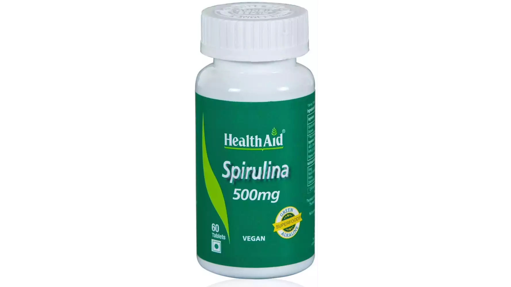 HealthAid Spirulina 500Mg Tablets (60tab)