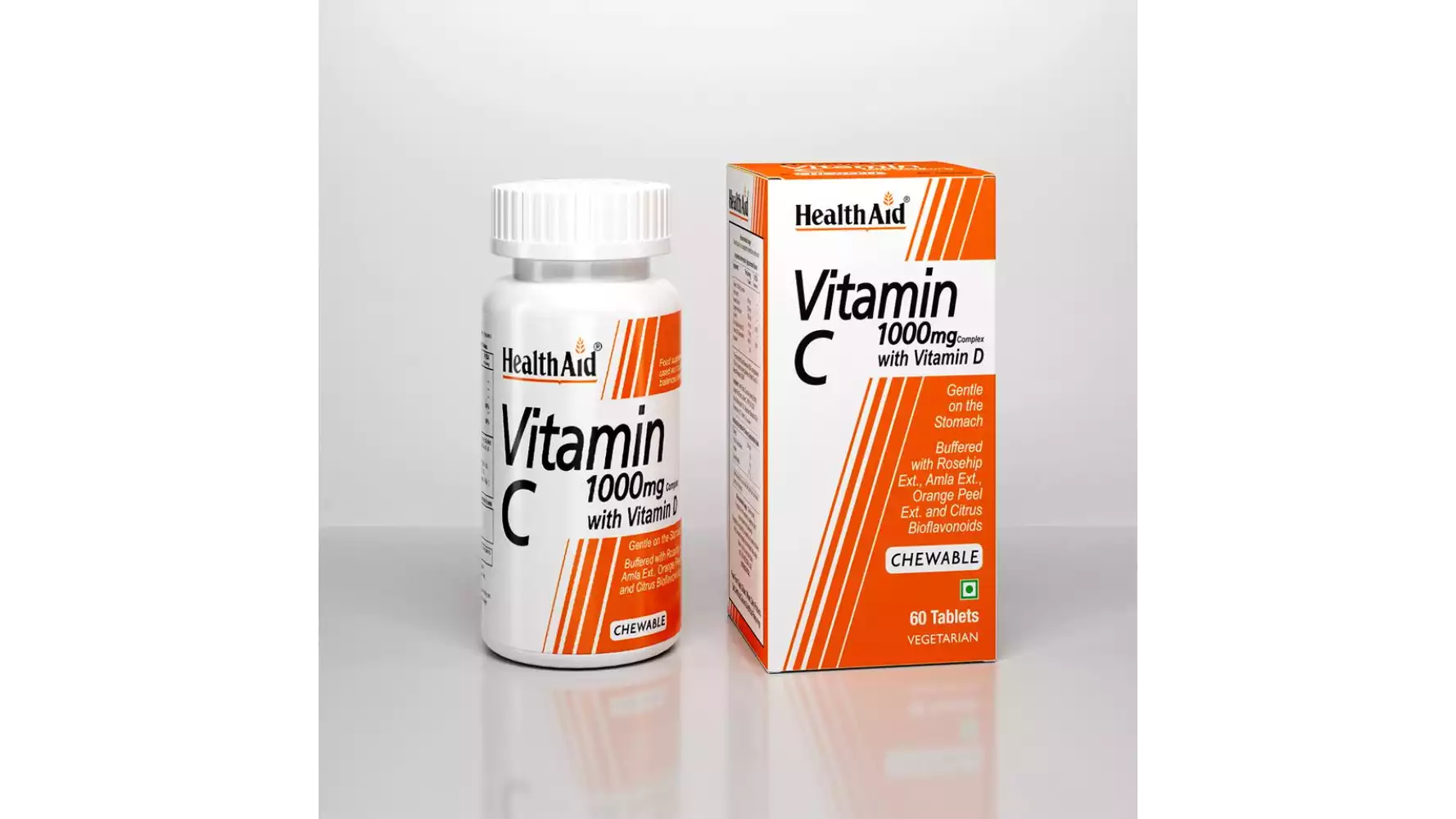HealthAid Vitamin C 1000Mg Complex With Vitamin D Tablets (60tab)