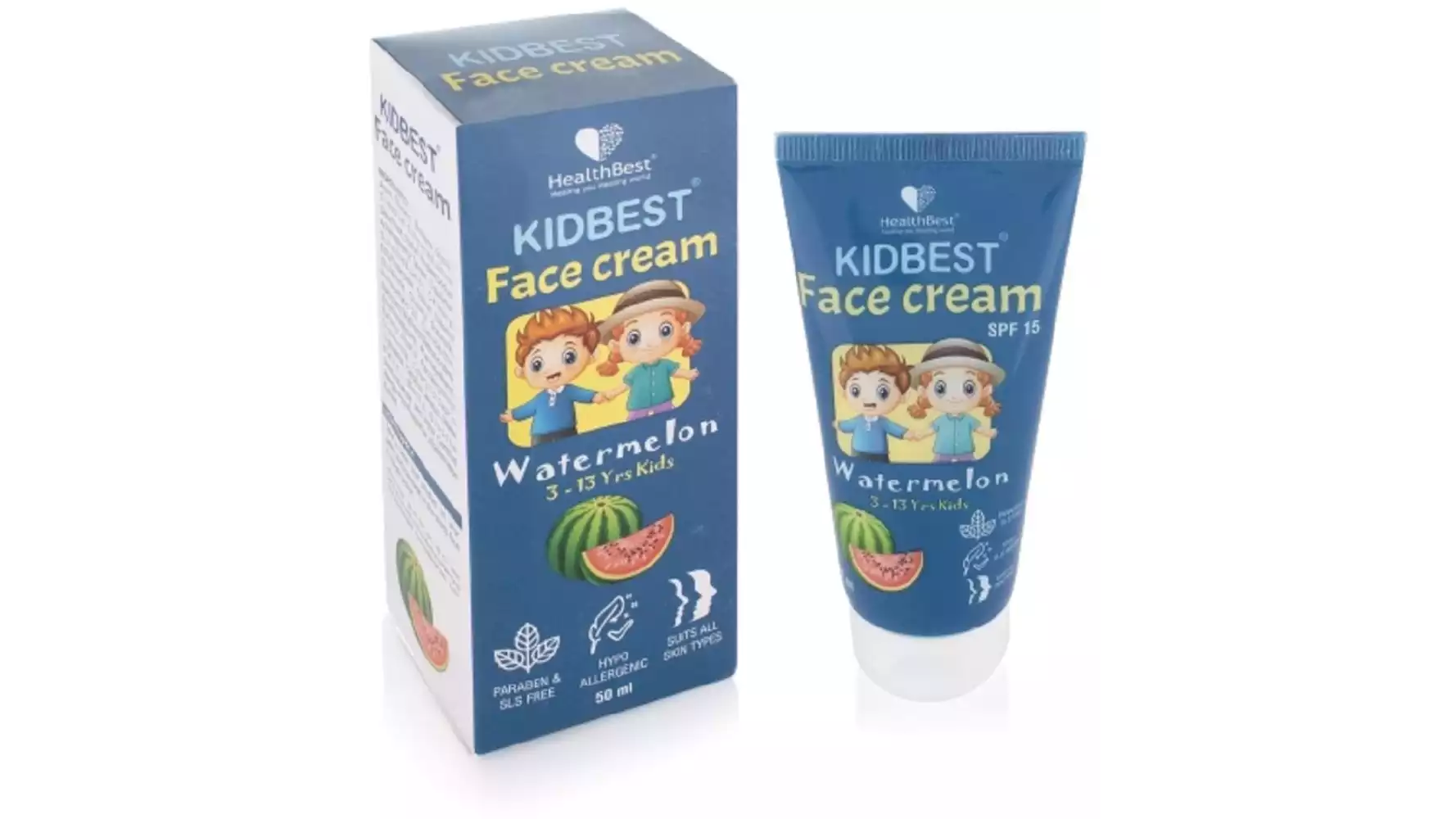 HealthBest Kidbest Watermelon Face Cream (50ml)