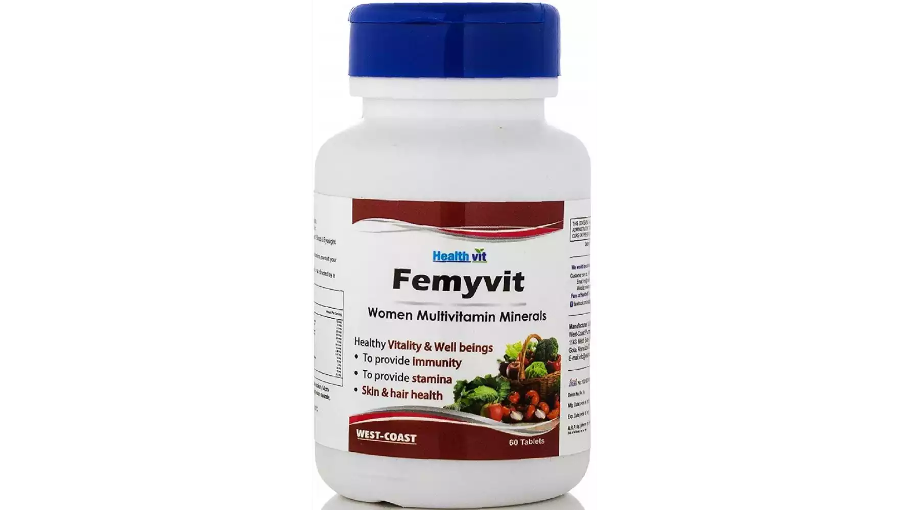 Healthvit Femyvit Women Multivitamin Minerals Tablets (60tab)