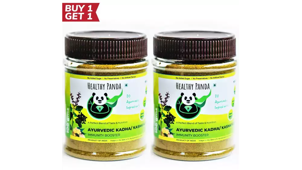 Healthy Panda Ayurvedic Kadha/Kashaya Powder (Buy 1 Get 1) (100g, Pack of 2)