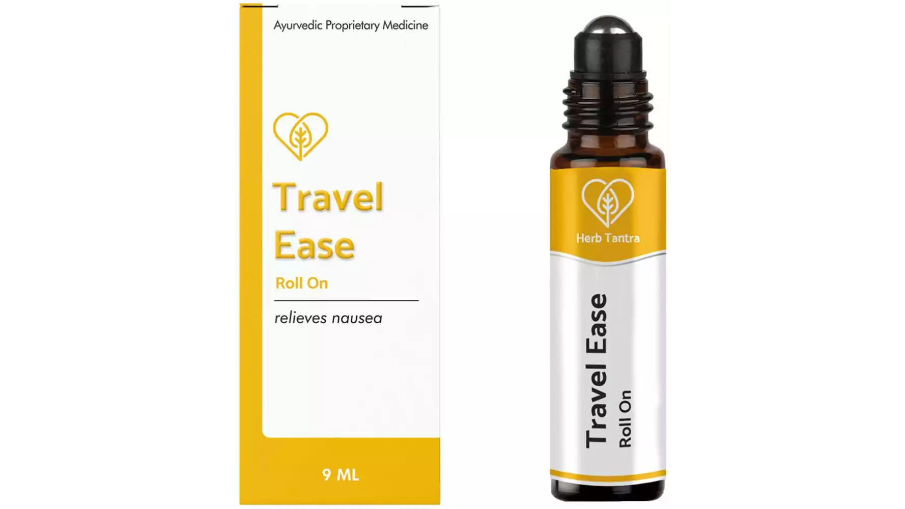 Herb Tantra Travel Ease Motion Sickness Relieving Roll-On (9ml)