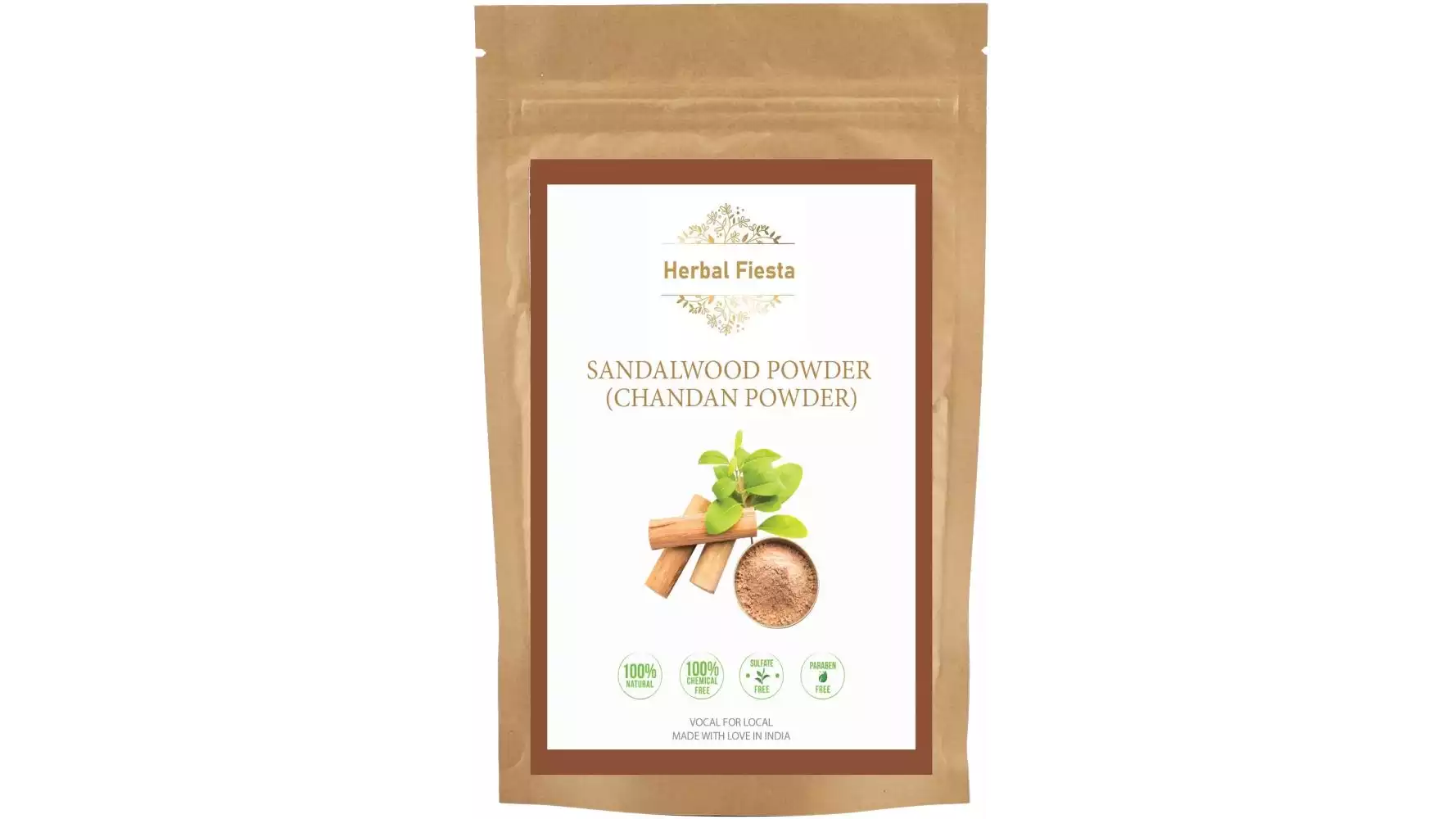 Herbal Fiesta Chandan Powder Face Pack (100g)
